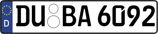 DU-BA6092