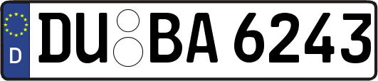 DU-BA6243