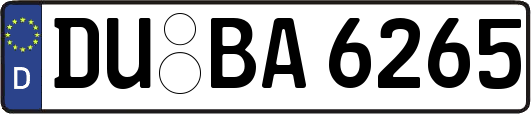 DU-BA6265