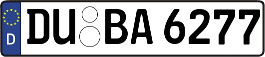 DU-BA6277