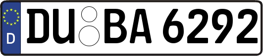 DU-BA6292