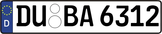 DU-BA6312