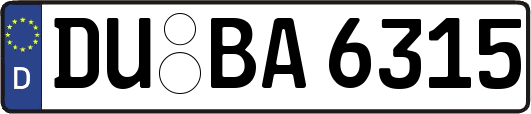 DU-BA6315