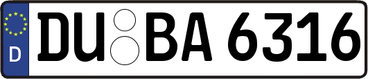 DU-BA6316