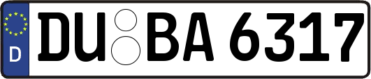 DU-BA6317