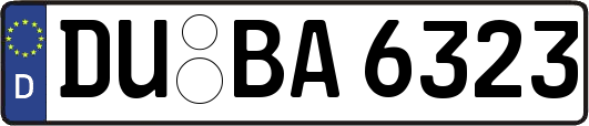 DU-BA6323