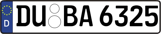DU-BA6325