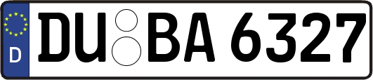 DU-BA6327