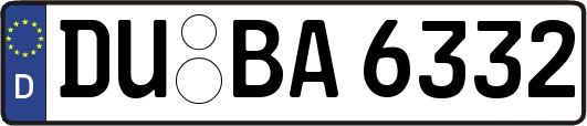 DU-BA6332