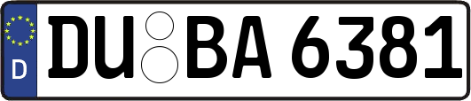 DU-BA6381