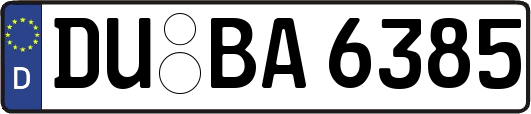 DU-BA6385