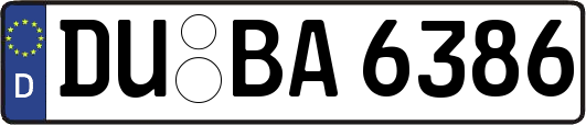 DU-BA6386
