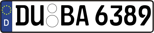 DU-BA6389