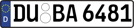 DU-BA6481
