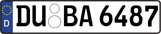 DU-BA6487