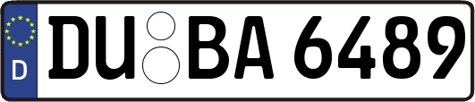 DU-BA6489