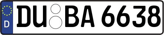 DU-BA6638