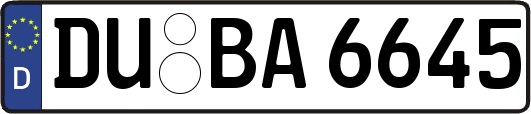DU-BA6645