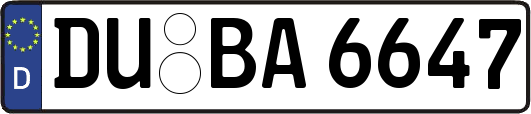 DU-BA6647