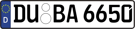 DU-BA6650