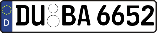 DU-BA6652