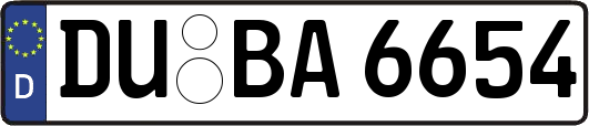 DU-BA6654