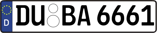 DU-BA6661