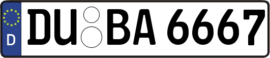 DU-BA6667