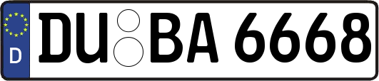 DU-BA6668