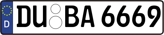 DU-BA6669
