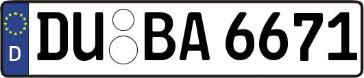 DU-BA6671