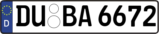 DU-BA6672