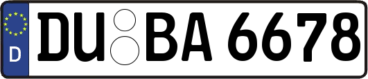 DU-BA6678