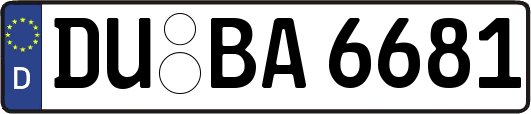 DU-BA6681