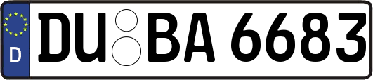 DU-BA6683