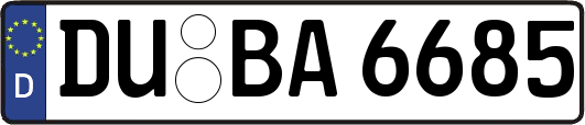 DU-BA6685