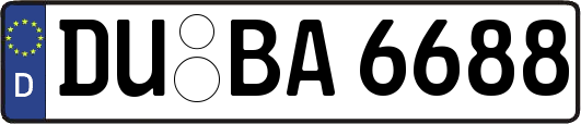 DU-BA6688