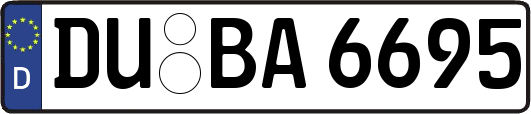 DU-BA6695