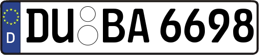 DU-BA6698