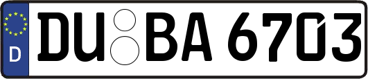 DU-BA6703