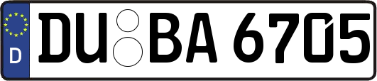 DU-BA6705