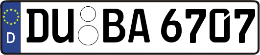 DU-BA6707