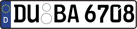DU-BA6708