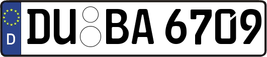DU-BA6709