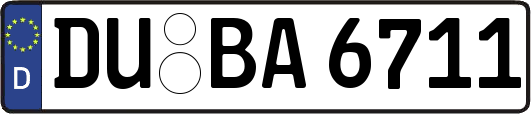 DU-BA6711