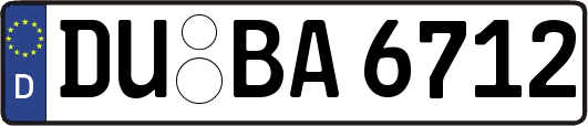 DU-BA6712