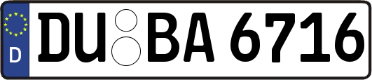 DU-BA6716