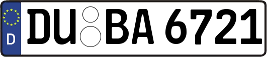 DU-BA6721