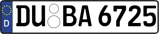 DU-BA6725