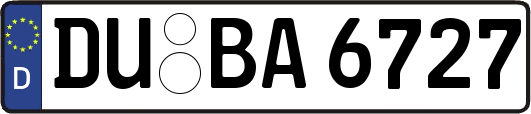 DU-BA6727
